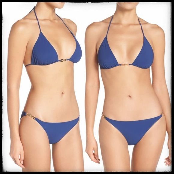 NWT Tory Burch Gemini Link Bikini Bottom - Picture 1 of 9
